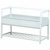 Altobuy Meubles D'entrée Et à Chaussures Banc à Chaussure Avec Coffre De Rangement -Meubles d'appoint Soldes banc a chaussure avec coffre de rangement