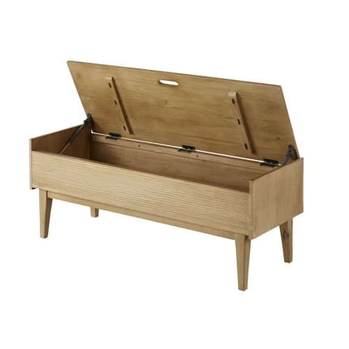 Maisons Du Monde Meubles D'entrée Et à Chaussures Banc D'entrée Avec Coffre De Rangement En Manguier Et Acacia Massifs 4 Maisons Du Monde Meubles D'entrée Et à Chaussures Banc D'entrée Avec Coffre De Rangement En Manguier Et Acacia Massifs – Image 2