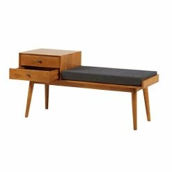 Maisons Du Monde Meubles D'entrée Et à Chaussures Banquette D'entrée Vintage 2 Tiroirs En Manguier L.120cm 10 Maisons Du Monde Meubles D'entrée Et à Chaussures Banquette D'entrée Vintage 2 Tiroirs En Manguier L.120cm -Meubles d'appoint Soldes banquette d entree vintage 2 tiroirs en manguier l 120cm 1000 9 19 165946 3