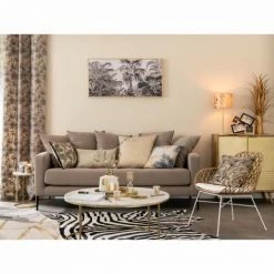 Maisons Du Monde Bouts De Canapés Et Guéridons Bout De Canapé En Marbre Et Métal Doré Mat -Meubles d'appoint Soldes bout de canape en marbre et metal dore mat 1000 4 39 184539 4