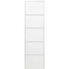 Kare Design Meubles D'entrée Et à Chaussures Casier à Chaussures 5 Tiroirs En Acier Blanc -Meubles d'appoint Soldes casier a chaussures 5 tiroirs en acier blanc