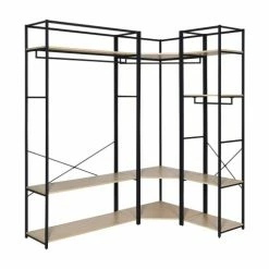 Mob In Valets De Nuits Et Portants Dressing Ouvert Modulable Et Combinable Noir