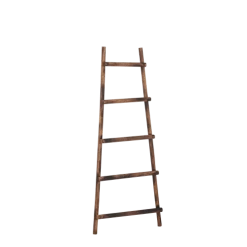 House Of Seasons Valets De Nuits Et Portants Échelle De Decoration Brune H119