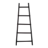 House Of Seasons Valets De Nuits Et Portants Échelle De Decoration Noir H119 -Meubles d'appoint Soldes echelle de decoration noir h119