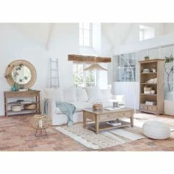 Maisons Du Monde Valets De Nuits Et Portants Echelle Décorative En Chêne Blanc -Meubles d'appoint Soldes echelle decorative en chene blanc 1000 14 29 139839 4