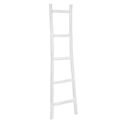 Maisons Du Monde Valets De Nuits Et Portants Echelle Décorative En Chêne Blanc -Meubles d'appoint Soldes echelle decorative en chene blanc ines 1000 14 29 139839 1