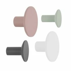 Present Time Portemanteaux Et Patères Lot De 4 Patères