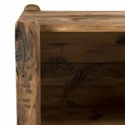 MACABANE Meubles D'entrée Et à Chaussures Meuble à Chaussures 2 Niches En Pin Recyclé -Meubles d'appoint Soldes meuble a chaussures 2 niches en pin recycle 4