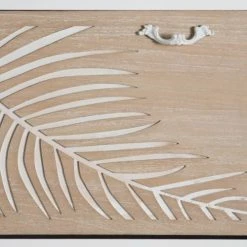 Altobuy Meubles D'entrée Et à Chaussures Meuble à Chaussures 2 Portes Bois Massif Et Motif Floral -Meubles d'appoint Soldes meuble a chaussures 2 portes bois massif et motif floral 3