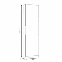 Meubletmoi Meubles D'entrée Et à Chaussures Meuble à Chaussures Blanc Avec Miroir Pour 12 Paires -Meubles d'appoint Soldes meuble a chaussures blanc avec miroir pour 12 paires 1