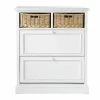 Maisons Du Monde Meubles D'entrée Et à Chaussures Meuble à Chaussures Blanc L 80 Cm -Meubles d'appoint Soldes meuble a chaussures blanc l 80 cm 1000 8 25 115727 1