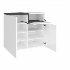 Dmora Meubles D'entrée Et à Chaussures Meuble à Chaussures Moderne Effet Bois Blanc 9 Dmora Meubles D'entrée Et à Chaussures Meuble à Chaussures Moderne Effet Bois Blanc -Meubles d'appoint Soldes meuble a chaussures moderne effet bois blanc 23