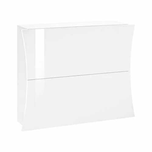 Dmora Meubles D'entrée Et à Chaussures Meuble à Chaussures Moderne Effet Bois Blanc Brillant 3 Dmora Meubles D'entrée Et à Chaussures Meuble à Chaussures Moderne Effet Bois Blanc Brillant