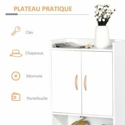 Homcom Meubles D'entrée Et à Chaussures Meuble à Chaussures Scandinave Placard 2 Portes 4 étagères Blanc 12 Homcom Meubles D'entrée Et à Chaussures Meuble à Chaussures Scandinave Placard 2 Portes 4 étagères Blanc -Meubles d'appoint Soldes meuble a chaussures scandinave placard 2 portes 4 etageres blanc 4