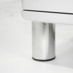 Tenzo Meubles D'entrée Et à Chaussures Meuble à Chaussures Vintage H121cm Blanc -Meubles d'appoint Soldes meuble a chaussures vintage h121cm blanc 3