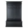 Maisons Du Monde Meubles D'entrée Et à Chaussures Meuble D'entrée 2 Portes Noir -Meubles d'appoint Soldes meuble d entree 2 portes noir 1000 14 16 187796 1