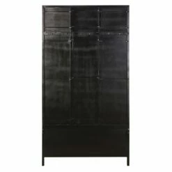 Maisons Du Monde Meubles D'entrée Et à Chaussures Meuble D'entrée Avec Miroir En Métal Noir -Meubles d'appoint Soldes meuble d entree avec miroir en metal noir 1000 15 6 146827 7