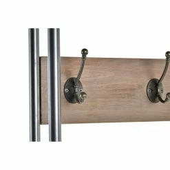 Wadiga Portemanteaux Et Patères Meuble D'entrée Portemanteau Et Banc - 66x40x201cm -Meubles d'appoint Soldes meuble d entree portemanteau et banc 66x40x201cm 3