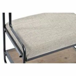 Wadiga Portemanteaux Et Patères Meuble D'entrée Portemanteau Et Banc - 66x40x201cm -Meubles d'appoint Soldes meuble d entree portemanteau et banc 66x40x201cm 5