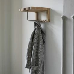 Skagerak Portemanteaux Et Patères Mini Porte-manteau En Chêne -Meubles d'appoint Soldes mini porte manteau en chene 2
