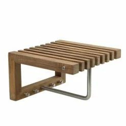 Skagerak Portemanteaux Et Patères Mini Porte-manteau En Chêne -Meubles d'appoint Soldes mini porte manteau en teck 7