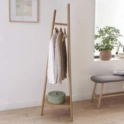 Mob In Valets De Nuits Et Portants Miroir Portant En Bois -Meubles d'appoint Soldes miroir portant en bois 5