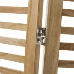 Wadiga Paravents Paravent 3 Panneaux En Bois De Palownia -Meubles d'appoint Soldes paravent 3 panneaux en bois de palownia 3