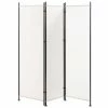 Beliani Paravents Paravent 3 Volets 160 X 170 Cm Blanc