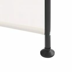 Beliani Paravents Paravent 3 Volets 160 X 170 Cm Blanc -Meubles d'appoint Soldes paravent 3 volets 160 x 170 cm blanc 4