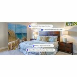 Artgeist Paravents Paravent 3 Volets Rose 12 Artgeist Paravents Paravent 3 Volets Rose -Meubles d'appoint Soldes paravent 3 volets rose 4