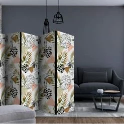 Artgeist Paravents Paravent 5 Volets Rose -Meubles d'appoint Soldes paravent 5 volets rose 1