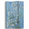 Legendarte Paravents Paravent - Cloison Amandier En Fleurs - Van Gogh Cm 110x150 (3 Volets)