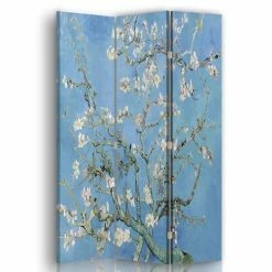 Legendarte Paravents Paravent - Cloison Amandier En Fleurs - Van Gogh Cm 110x150 (3 Volets)