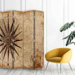 Legendarte Paravents Paravent - Cloison Ancien Parchemin Cm 180x170 (5 Volets) 8 Legendarte Paravents Paravent - Cloison Ancien Parchemin Cm 180x170 (5 Volets) -Meubles d'appoint Soldes paravent cloison ancien parchemin cm 180x170 5 volets 2