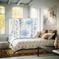 Legendarte Paravents Paravent - Cloison Country Blossoms Cm 180x170 (5 Volets) -Meubles d'appoint Soldes paravent cloison country blossoms cm 180x170 5 volets 1