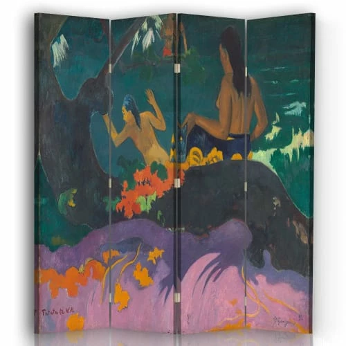 Legendarte Paravents Paravent Cloison Fatata Te Miti - Paul Gauguin 145x180cm (4 Volets) 3 Legendarte Paravents Paravent Cloison Fatata Te Miti - Paul Gauguin 145x180cm (4 Volets)