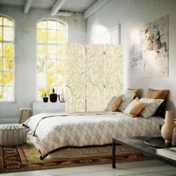 Legendarte Paravents Paravent Cloison Ornate Pattern 110x150cm (3 Volets) 5 Legendarte Paravents Paravent Cloison Ornate Pattern 110x150cm (3 Volets) -Meubles d'appoint Soldes paravent cloison ornate pattern 110x150cm 3 volets 1