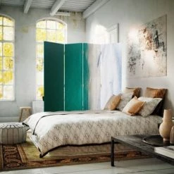 Legendarte Paravents Paravent Cloison Shoreline 145x180cm (4 Volets) -Meubles d'appoint Soldes paravent cloison shoreline 145x180cm 4 volets 1