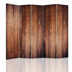 Legendarte Paravents Paravent - Cloison Wood Effect Cm 180x170 (5 Volets)