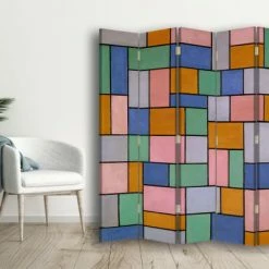 Legendarte Paravents Paravent Composition En Dissonances, Theo Van Doesburg Cm 180x170 (5x) 7 Legendarte Paravents Paravent Composition En Dissonances, Theo Van Doesburg Cm 180x170 (5x) -Meubles d'appoint Soldes paravent composition en dissonances theo van doesburg cm 180x170 5x 1
