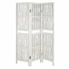 Maisons Du Monde Paravents Paravent En Bois De Peuplier Blanc -Meubles d'appoint Soldes paravent en bois de peuplier blanc 1000 14 16 225434 1