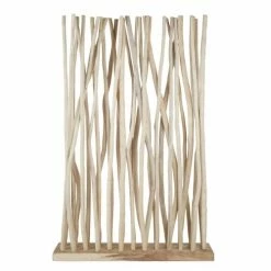 Maisons Du Monde Paravents Paravent En Bois De Teck Marron