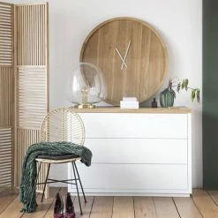 Maisons Du Monde Paravents Paravent En Chêne Ajouré -Meubles d'appoint Soldes paravent en chene ajoure 1000 12 32 191092 7