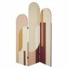 Maisons Du Monde Paravents Paravent En Toile Imprimée Rose, Beige Et Aubergine -Meubles d'appoint Soldes paravent en toile imprimee rose beige et aubergine 1000 2 16 218792 1