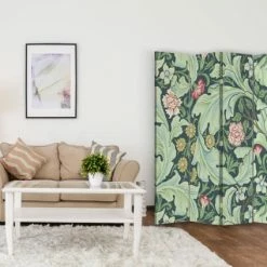 Legendarte Paravents Paravent Floral Wallpaper - William Morris 145x180cm (4 Volets) 7 Legendarte Paravents Paravent Floral Wallpaper - William Morris 145x180cm (4 Volets) -Meubles d'appoint Soldes paravent floral wallpaper william morris 145x180cm 4 volets 1