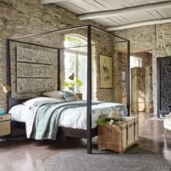 Maisons Du Monde Paravents Paravent Imprimé Carte Ancienne -Meubles d'appoint Soldes paravent imprime carte ancienne 1000 4 31 190353 5