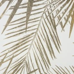 Maisons Du Monde Paravents Paravent Imprimé Feuillage Blanc Et Doré -Meubles d'appoint Soldes paravent imprime feuillage blanc et dore 1000 6 33 190355 4