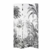 Maisons Du Monde Paravents Paravent Imprimé Forêt Tropicale Noir Et Blanc