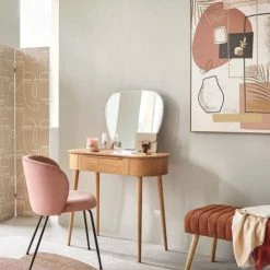 Maisons Du Monde Paravents Paravent Imprimé Visage Blanc Et Marron -Meubles d'appoint Soldes paravent imprime visage blanc et marron 1000 6 29 223930 3