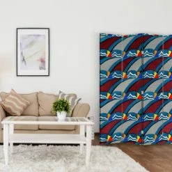 Legendarte Paravents Paravent Kunstgewerbliche Schmuckformen - C. Stoll 145x180cm -Meubles d'appoint Soldes paravent kunstgewerbliche schmuckformen c stoll 145x180cm 1